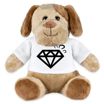 diamant diamond - MiniFeet® Hund Helge - Weiß - Vorne