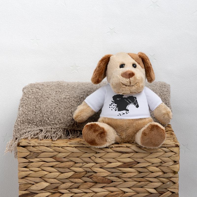 cavalière Chien en peluche Helge MiniFeet®