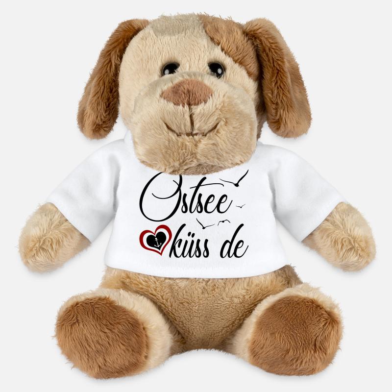 Ostsee küss de - MiniFeet® Hund Helge - Weiß