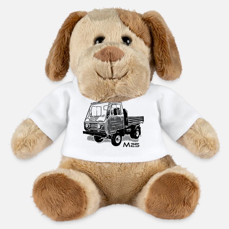 Multicar M25 - MiniFeet® Hund Helge - Weiß