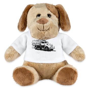 Framo Barkas V901/2 - Chien en peluche Helge MiniFeet® - blanc - Devant