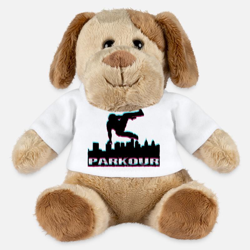 Parkour - MiniFeet® Hund Helge - Weiß