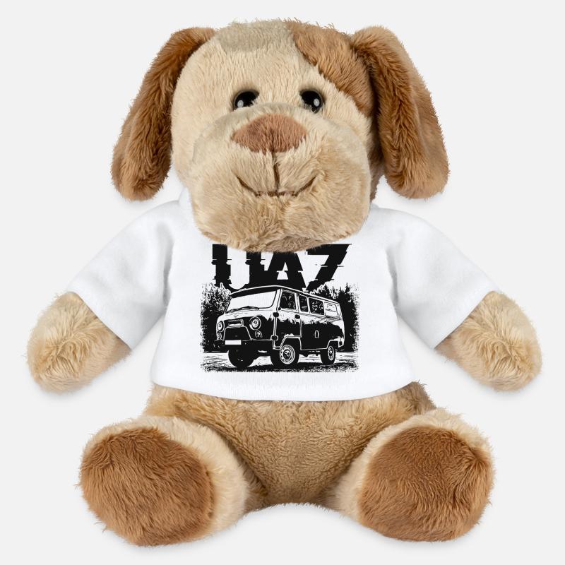 Buchanka UAZ - MiniFeet® Hund Helge - Weiß