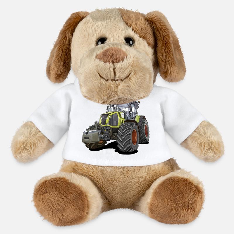 Traktor Gigant - MiniFeet® Hund Helge - Weiß