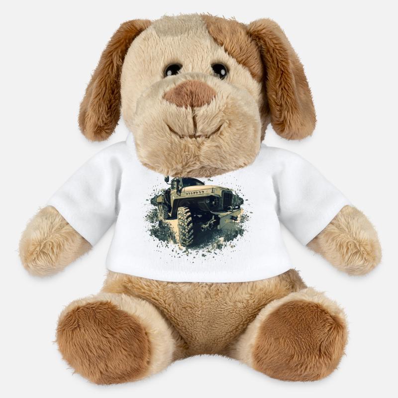 Ural 375 - MiniFeet® Hund Helge - Weiß