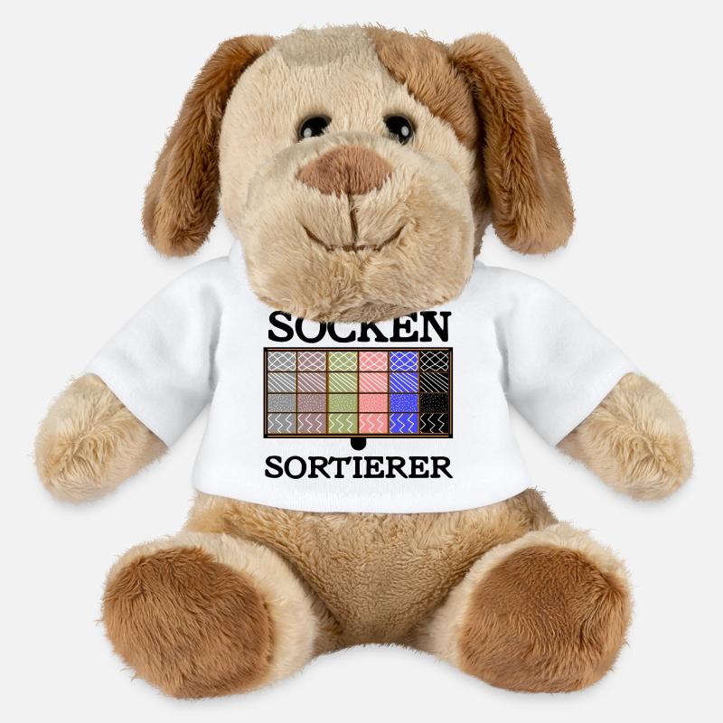 Sockensortierer - MiniFeet® Hund Helge - Weiß