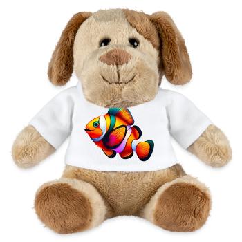 Clownfish - MiniFeet® Dog Helge - white - Front