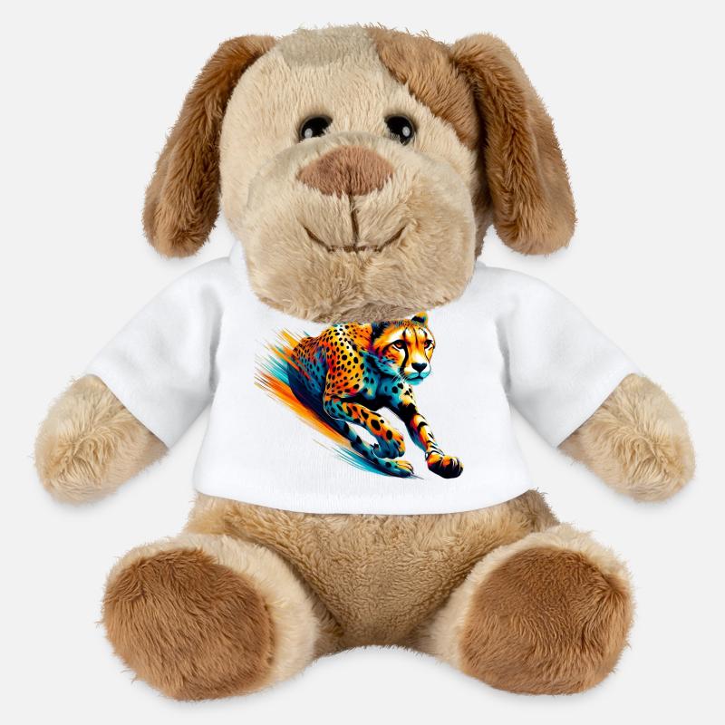 Gepard - MiniFeet® Hund Helge - Weiß