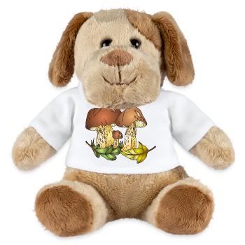 Pilze - MiniFeet® Hund Helge - Weiß - Vorne