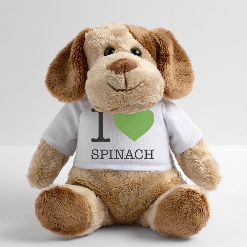I LOVE SPINACH Spinat MiniFeet® Dog Helge