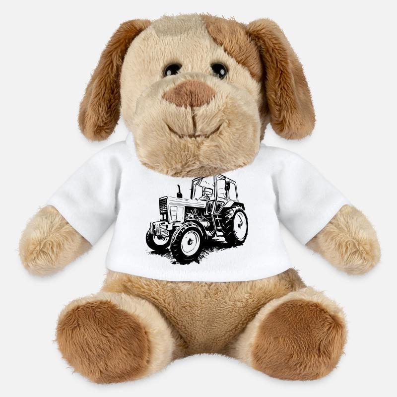 Belarus MTS 550 - MiniFeet® Hund Helge - Weiß
