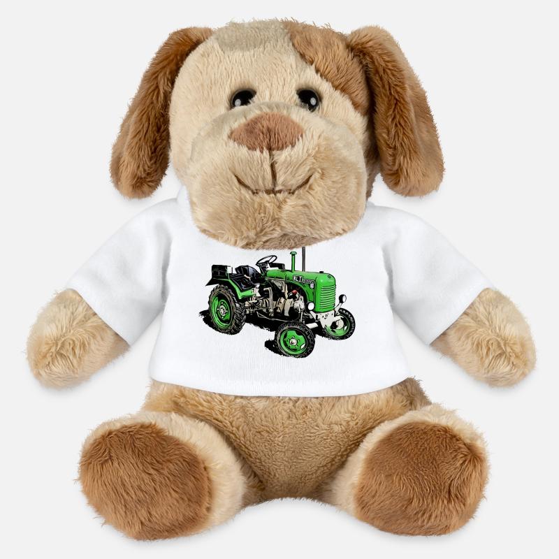 Traktor Steyr Typ 80 - MiniFeet® Hund Helge - Weiß