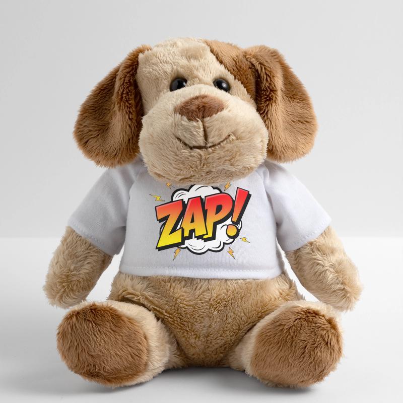 ZAP! - A Dynamic Comic Book Exclamation MiniFeet® Dog Helge