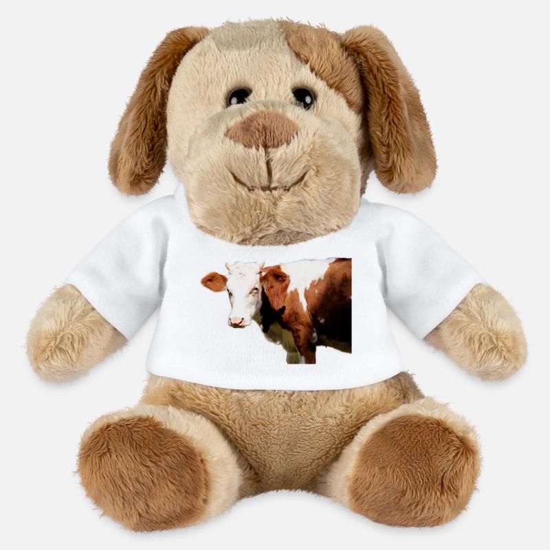 Kuh - MiniFeet® Hund Helge - Weiß