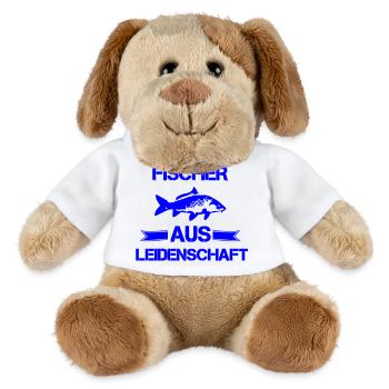 Fishermen with passion - MiniFeet® Dog Helge - white - Front