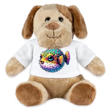 Kugelfisch - MiniFeet® Hund Helge - Weiß - Vorne