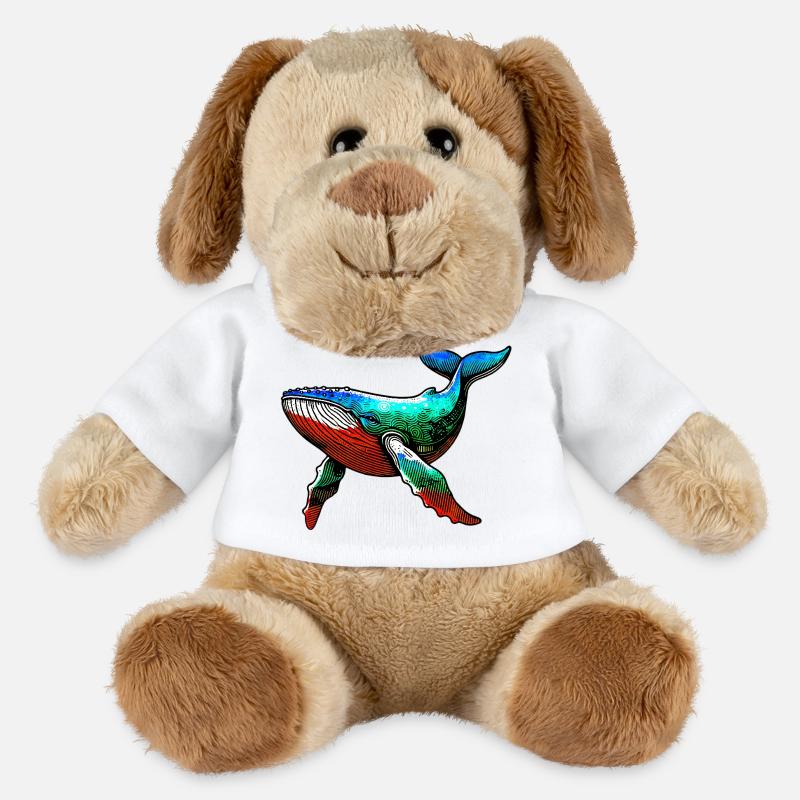 Wal - MiniFeet® Hund Helge - Weiß