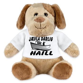 Damn bad haill - MiniFeet® Dog Helge - white - Front