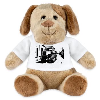 Trac-Power Klassiker - MiniFeet® Hund Helge - Weiß - Vorne