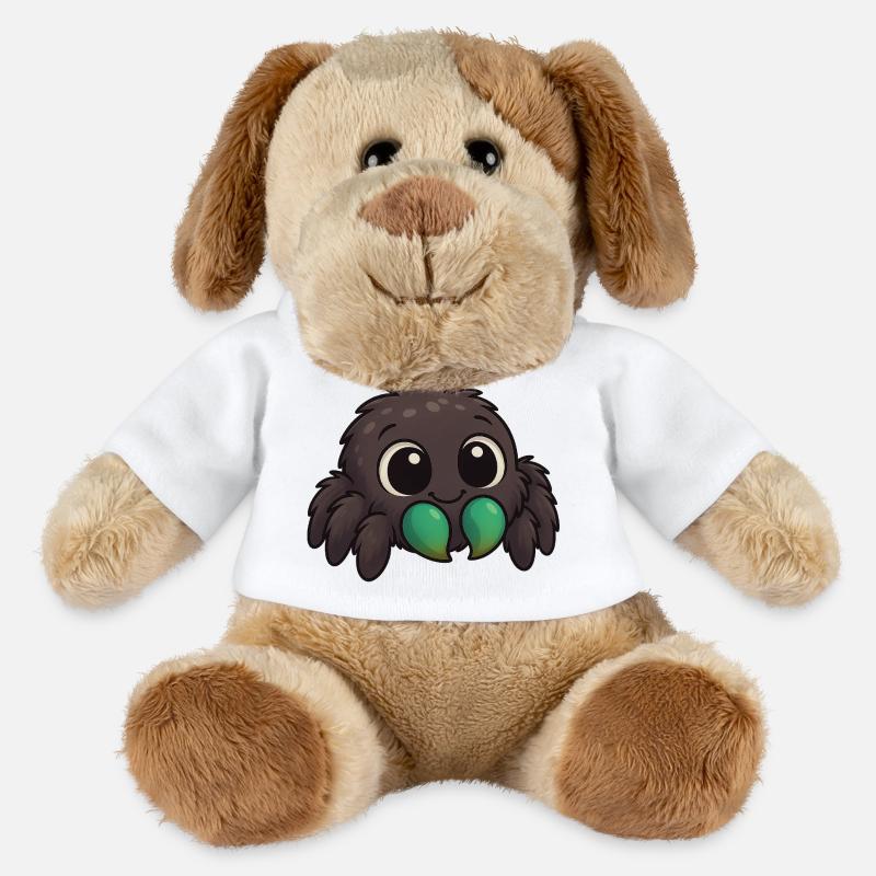 Lukas BausL - Chien en peluche Helge MiniFeet® - blanc