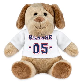 Klasse 5 - Start weiterführende Schule - 5. Klasse - MiniFeet® Hund Helge - Weiß - Vorne