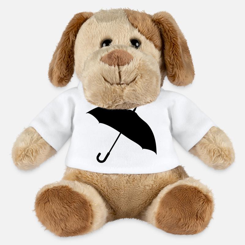 Classic Umbrella Silhouette - MiniFeet® Dog Helge - white
