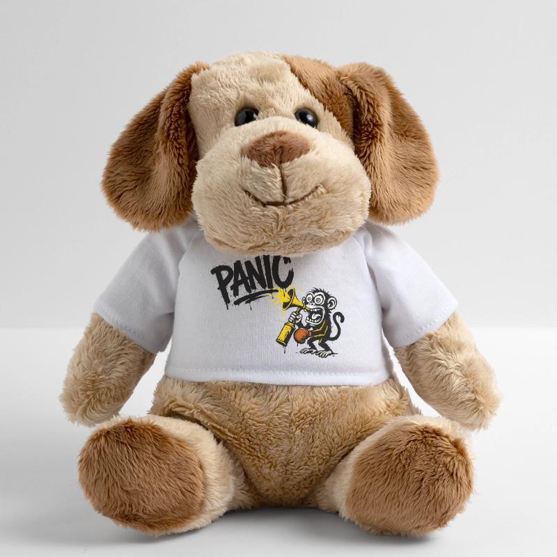 Expressive monkey with megaphone MiniFeet® Dog Helge