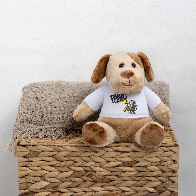 Expressive monkey with megaphone MiniFeet® Dog Helge