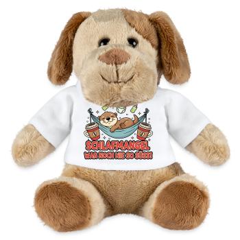 Sleeping angel otter in hammock - MiniFeet® Dog Helge - white - Front