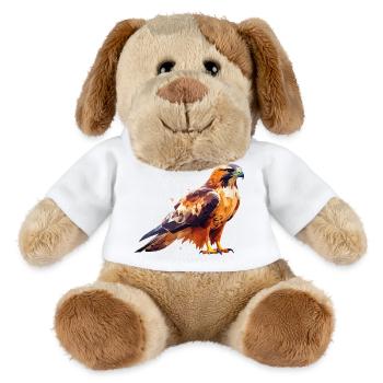 Faucon - Chien en peluche Helge MiniFeet® - blanc - Devant