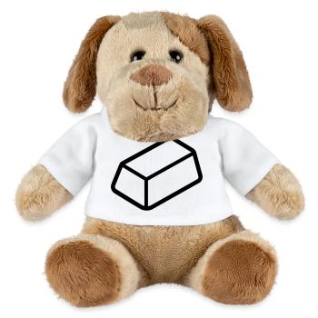 Gold Bar - MiniFeet® Dog Helge - white - Front