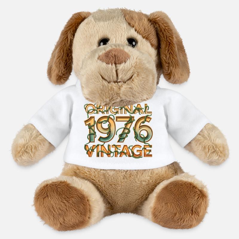 Original 1976 Vintage - MiniFeet® Dog Helge - white