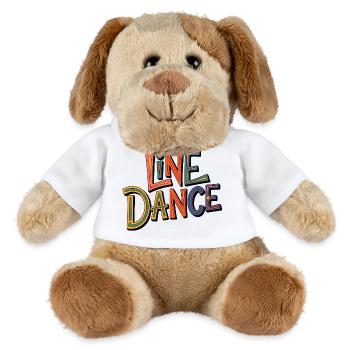 Line Dance Farbenspiel - MiniFeet® Hund Helge - Weiß - Vorne