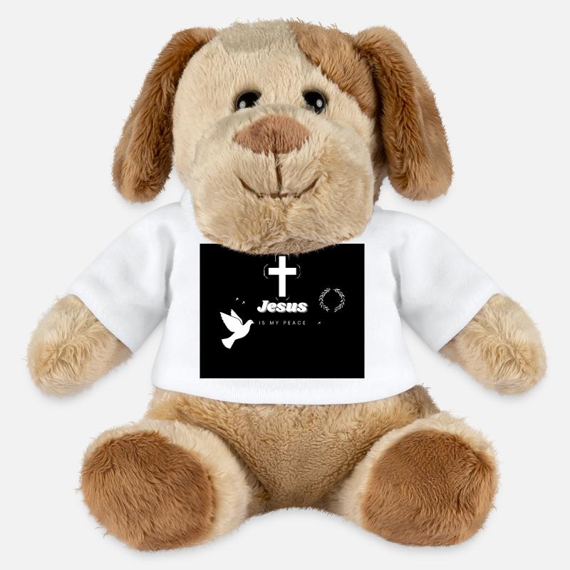 Jesus is my peace - MiniFeet® Dog Helge - white