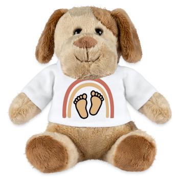 Baby Feet Rainbow Boho - MiniFeet® Dog Helge - white - Front
