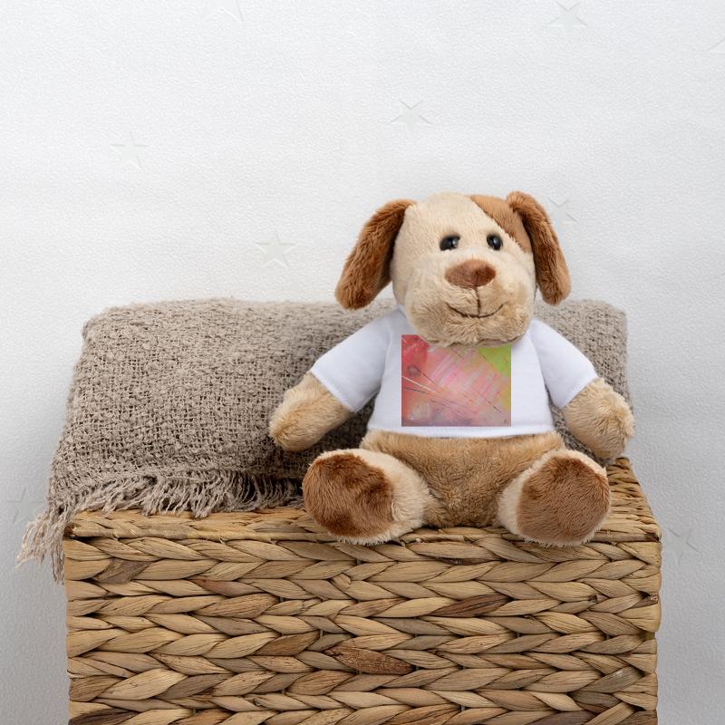 Neon Diagonal Stripe Abstract MiniFeet® Dog Helge