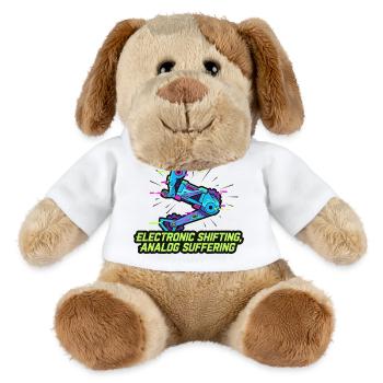 Souffrance analogique électronique - Chien en peluche Helge MiniFeet® - blanc - Devant