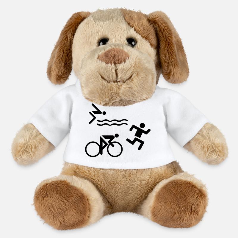 Triathlon - MiniFeet® Hund Helge - Weiß