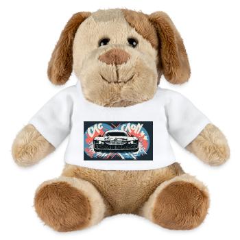 Headlights of a Racecar - MiniFeet® Hund Helge - Weiß - Vorne