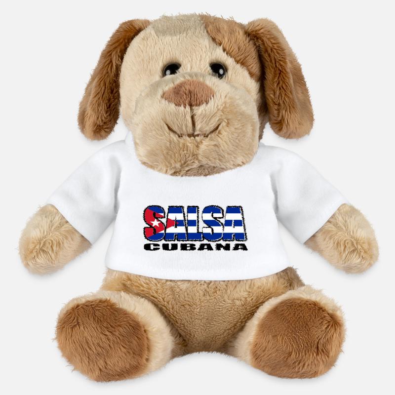 Salsa cubana - MiniFeet® Hund Helge - Weiß