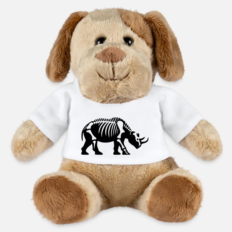 Nashorn - MiniFeet® Hund Helge - Weiß