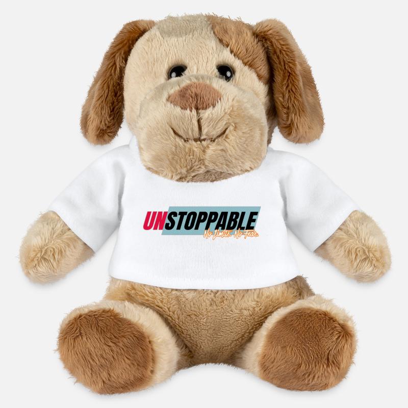 Inarrêtable Sans Limites - Chien en peluche Helge MiniFeet® - blanc