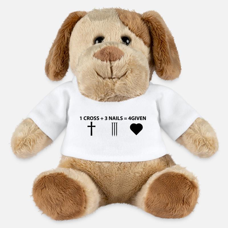 4given Jesus - MiniFeet® Hund Helge - Weiß