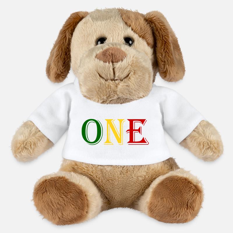 Eins - MiniFeet® Hund Helge - Weiß