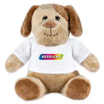 Hurrican Lettering Spectrum - MiniFeet® Dog Helge - white - Front