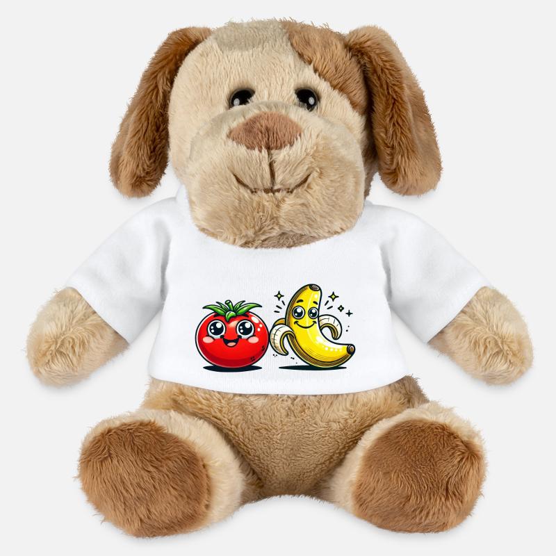 tomate banane - MiniFeet® Hund Helge - Weiß