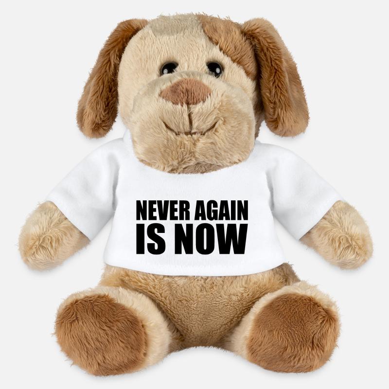 Never again is now - MiniFeet® Hund Helge - Weiß