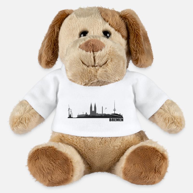 Bremen - MiniFeet® Hund Helge - Weiß