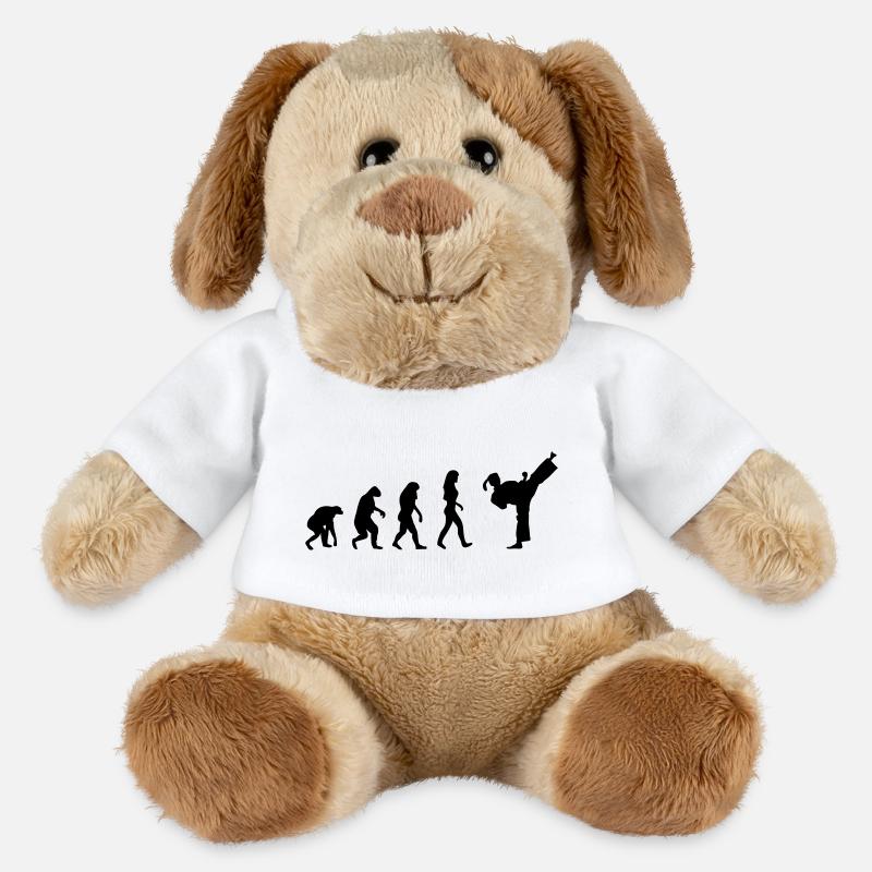 fight evolution frauen - MiniFeet® Hund Helge - Weiß