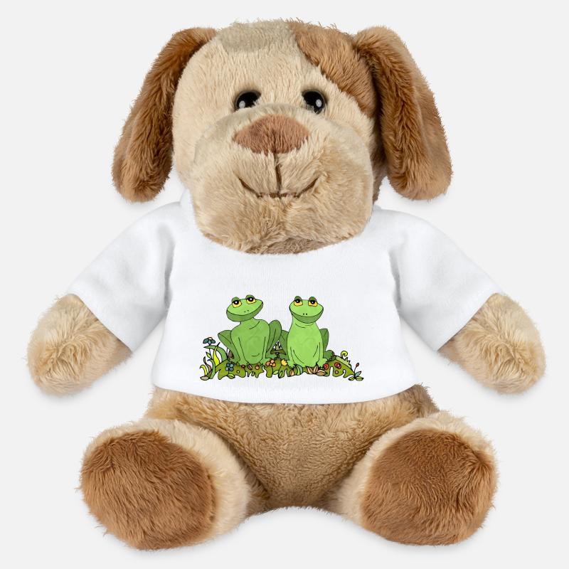 Frösche - MiniFeet® Hund Helge - Weiß